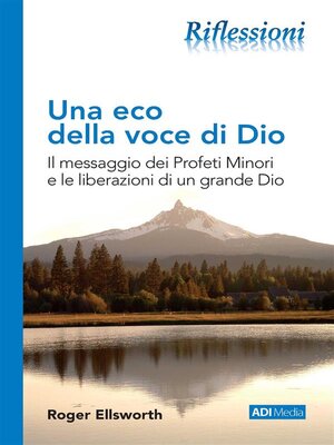cover image of Una Eco della Voce di Dio